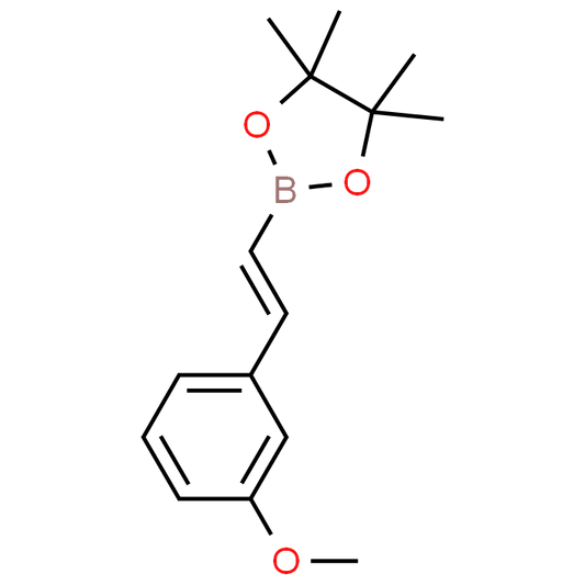 (E)-2-(3-Methoxystyryl)-4,4,5,5-tetramethyl-1,3,2-dioxaborolane