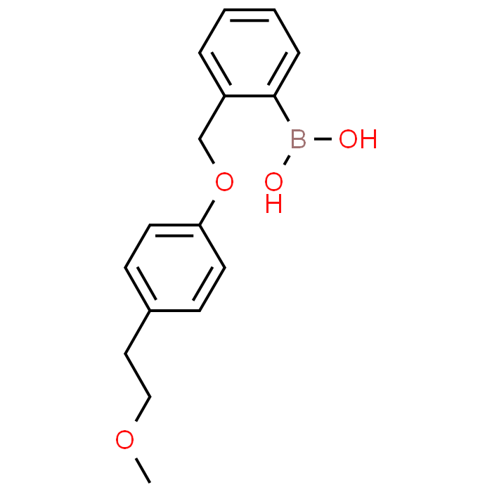 (2-((4-(2-Methoxyethyl)phenoxy)methyl)phenyl)boronic acid