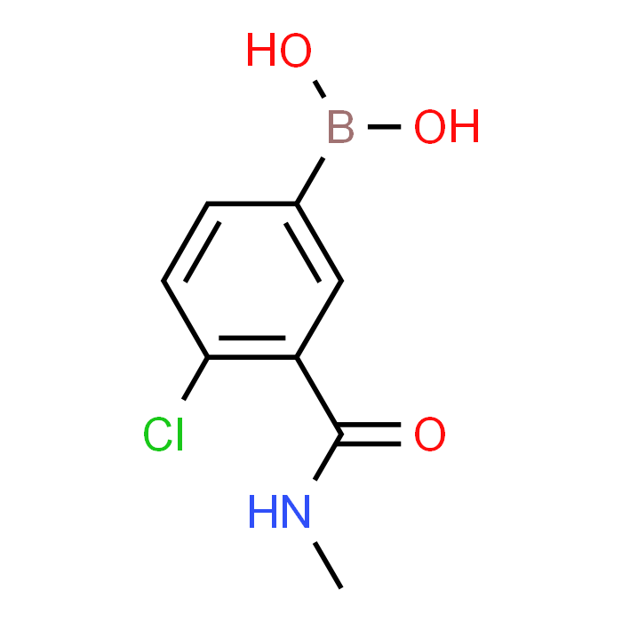 (4-Chloro-3-(methylcarbamoyl)phenyl)boronic acid