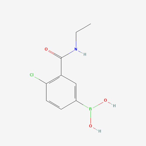 (4-Chloro-3-(ethylcarbamoyl)phenyl)boronic acid