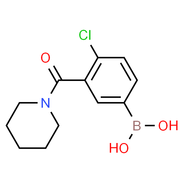 (4-Chloro-3-(piperidine-1-carbonyl)phenyl)boronic acid