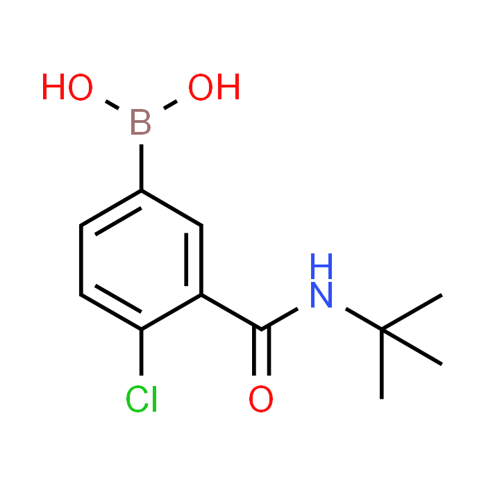 (3-(tert-Butylcarbamoyl)-4-chlorophenyl)boronic acid