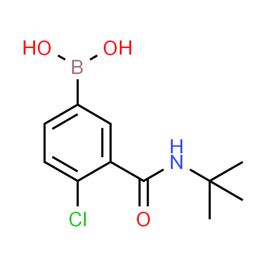 (3-(tert-Butylcarbamoyl)-4-chlorophenyl)boronic acid