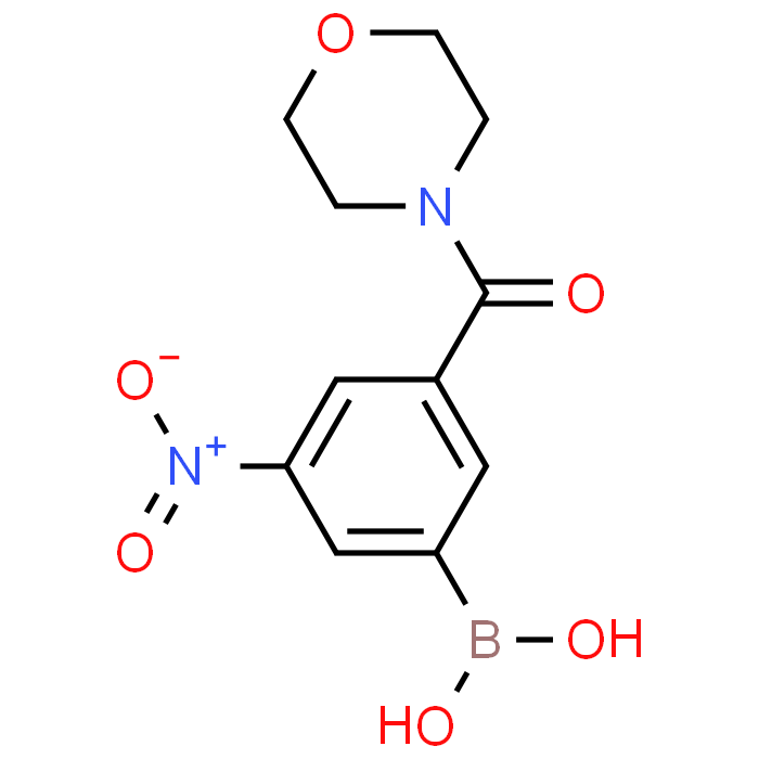 (3-(Morpholine-4-carbonyl)-5-nitrophenyl)boronic acid