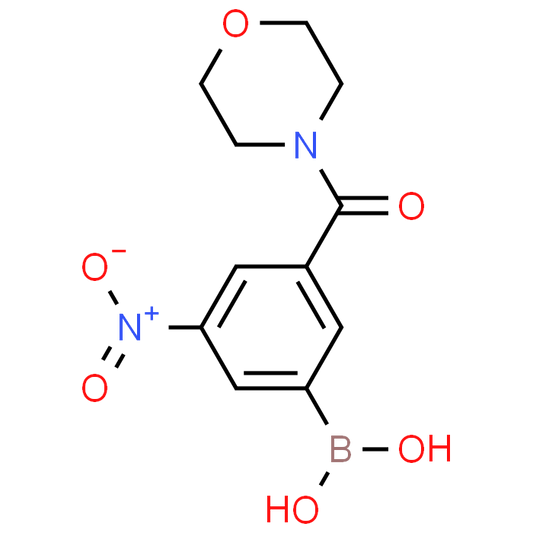 (3-(Morpholine-4-carbonyl)-5-nitrophenyl)boronic acid