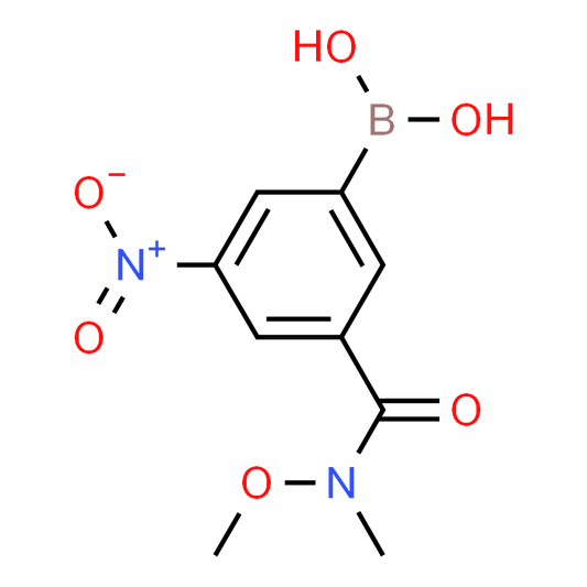 3-[Methoxy(methyl)carbamoyl]-5-nitrophenylboronic acid