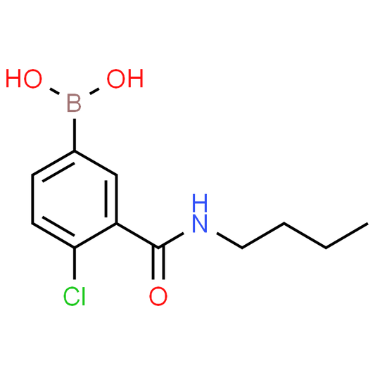 (3-(Butylcarbamoyl)-4-chlorophenyl)boronic acid