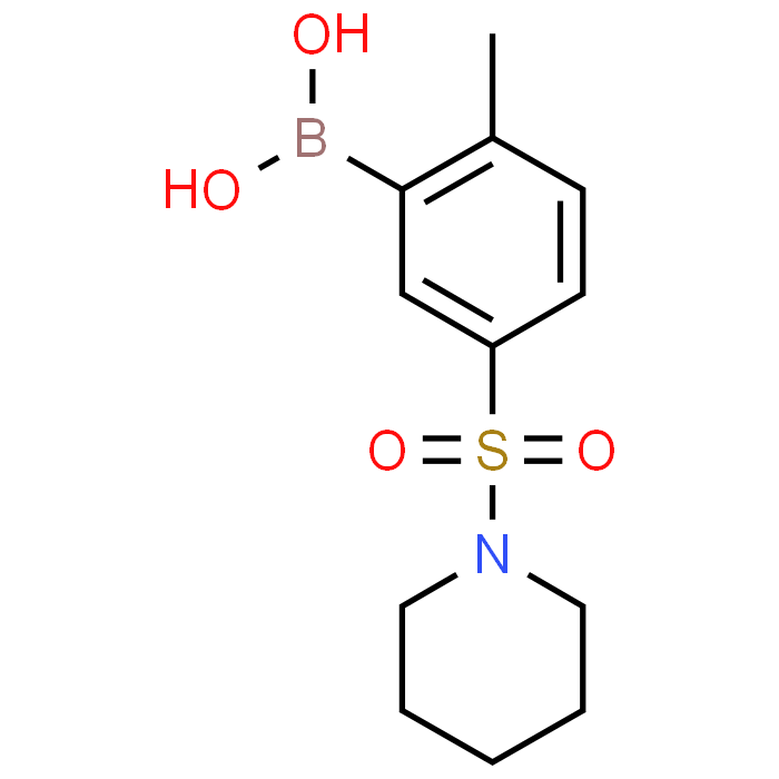 (2-Methyl-5-(piperidin-1-ylsulfonyl)phenyl)boronic acid