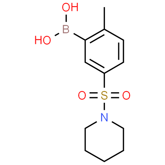 (2-Methyl-5-(piperidin-1-ylsulfonyl)phenyl)boronic acid