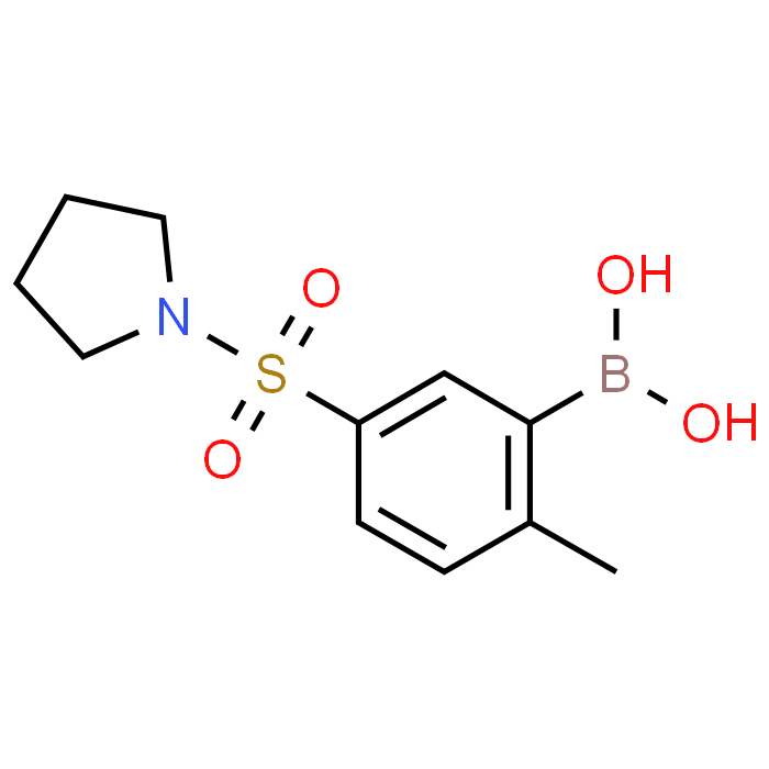 (2-Methyl-5-(pyrrolidin-1-ylsulfonyl)phenyl)boronic acid