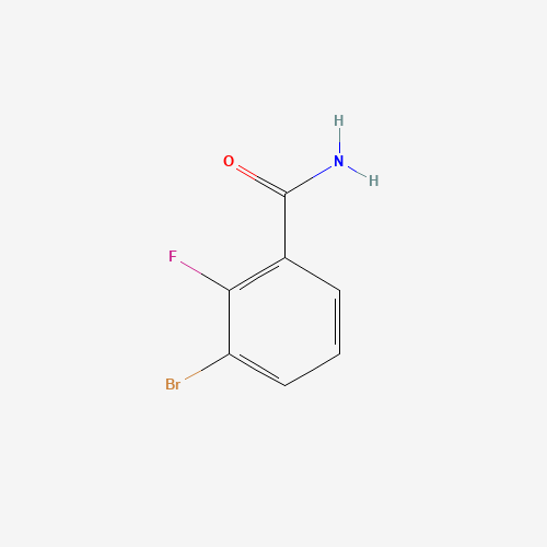 3-Bromo-2-fluorobenzamide