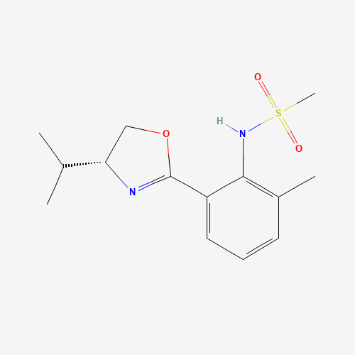 (R)-N-(2-(4-Isopropyl-4,5-dihydrooxazol-2-yl)-6-methylphenyl)methanesulfonamide