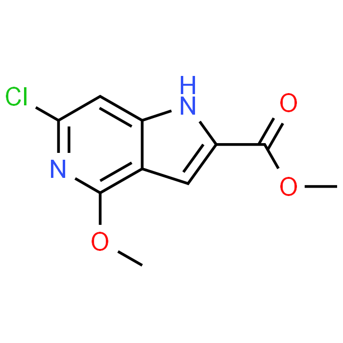 Methyl 6-chloro-4-methoxy-1H-pyrrolo[3,2-c]pyridine-2-carboxylate