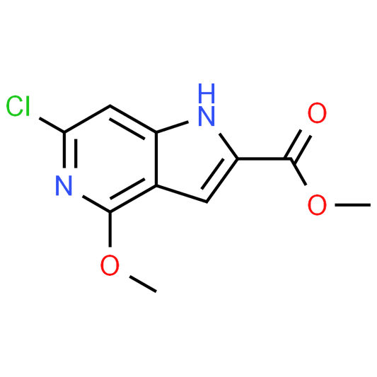 Methyl 6-chloro-4-methoxy-1H-pyrrolo[3,2-c]pyridine-2-carboxylate