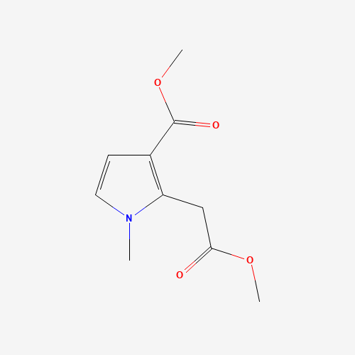 Methyl 2-(2-methoxy-2-oxoethyl)-1-methyl-1H-pyrrole-3-carboxylate