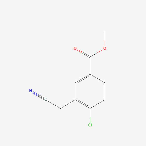 Methyl 4-chloro-3-(cyanomethyl)benzoate