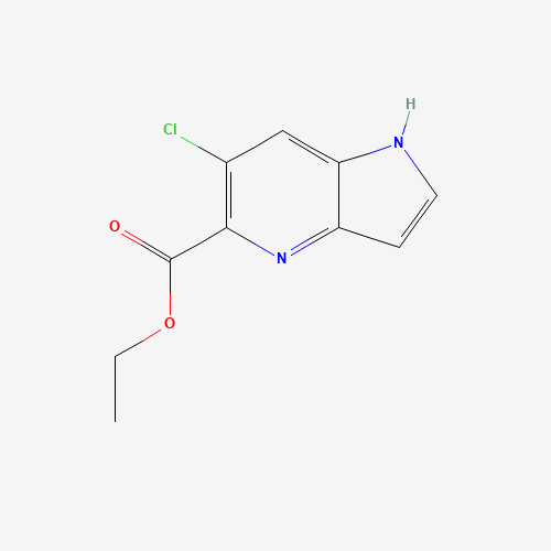 Ethyl 6-chloro-1H-pyrrolo[3,2-b]pyridine-5-carboxylate