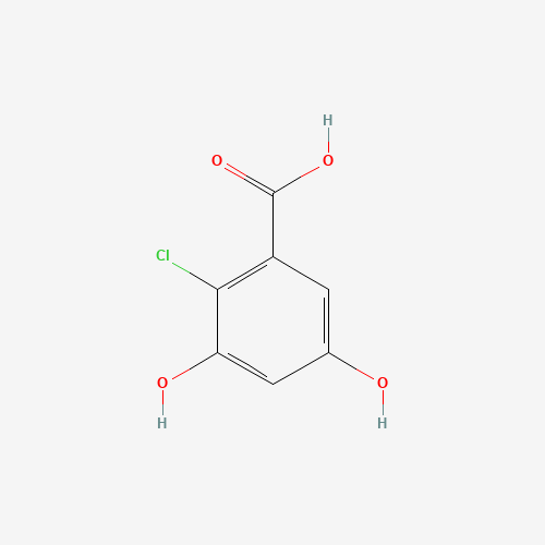 2-Chloro-3,5-dihydroxybenzoic acid