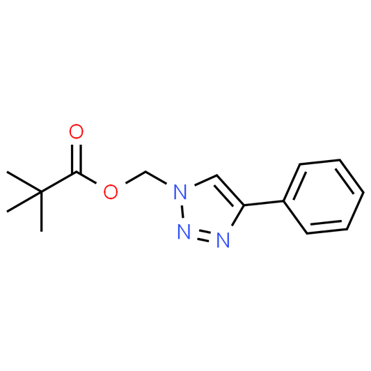 (4-Phenyl-1H-1,2,3-triazol-1-yl)methyl pivalate