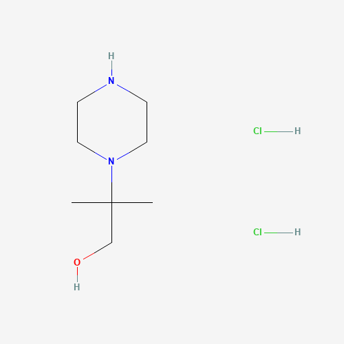 2-Methyl-2-(piperazin-1-yl)propan-1-ol dihydrochloride