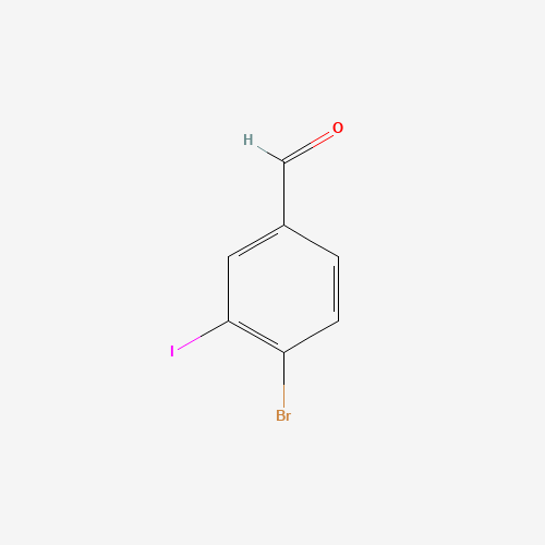 4-Bromo-3-iodobenzaldehyde