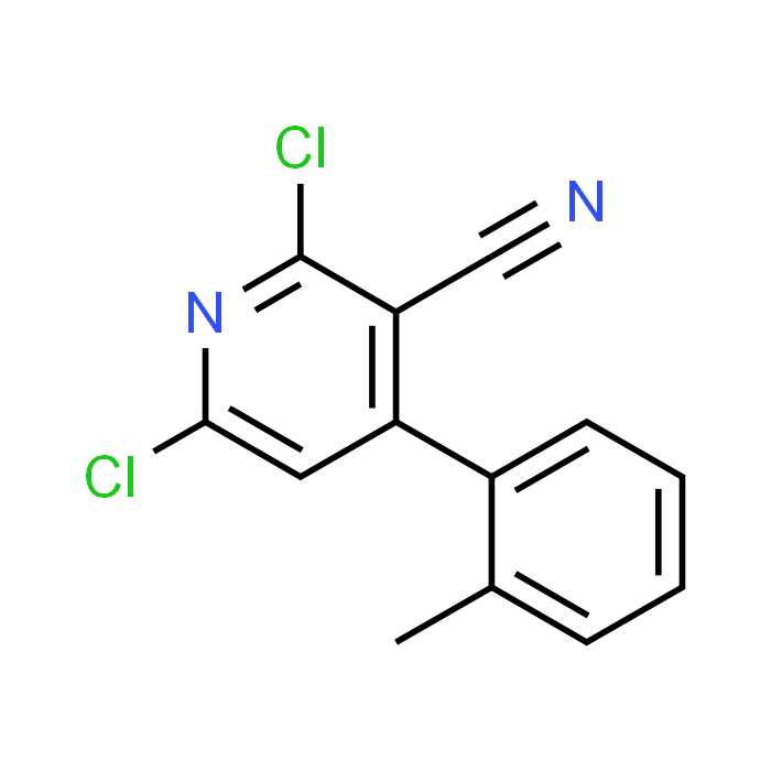 2,6-Dichloro-4-(o-tolyl)nicotinonitrile