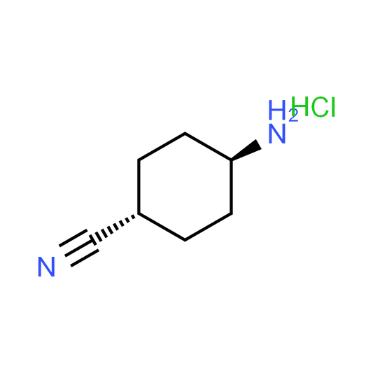 (1r,4r)-4-aminocyclohexane-1-carbonitrile HCl