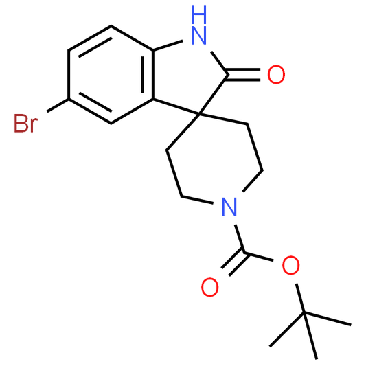 tert-Butyl 5-bromo-2-oxospiro[indoline-3,4'-piperidine]-1'-carboxylate