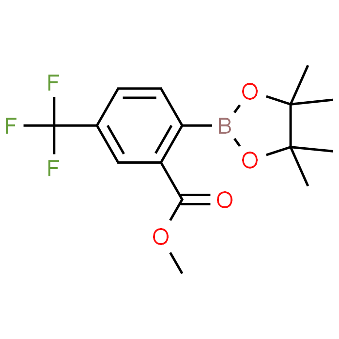 Methyl 2-(4,4,5,5-tetramethyl-1,3,2-dioxaborolan-2-yl)-5-(trifluoromethyl)benzoate