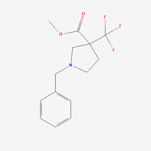 Methyl 1-benzyl-3-(trifluoromethyl)pyrrolidine-3-carboxylate