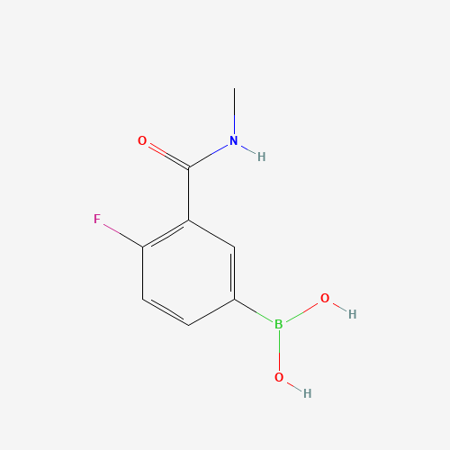 (4-Fluoro-3-(methylcarbamoyl)phenyl)boronic acid