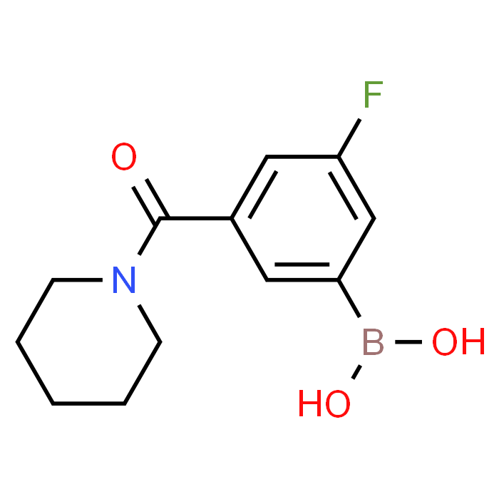 (3-Fluoro-5-(piperidine-1-carbonyl)phenyl)boronic acid