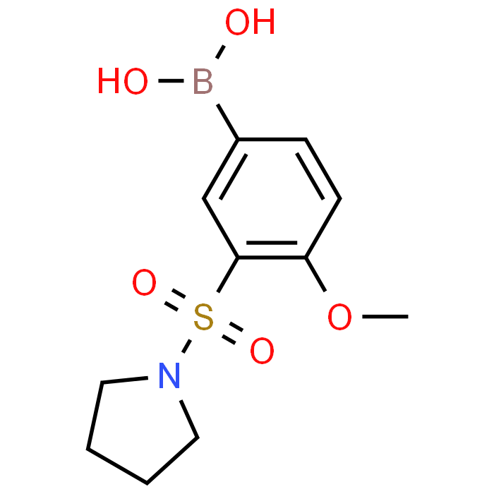 (4-Methoxy-3-(pyrrolidin-1-ylsulfonyl)phenyl)boronic acid