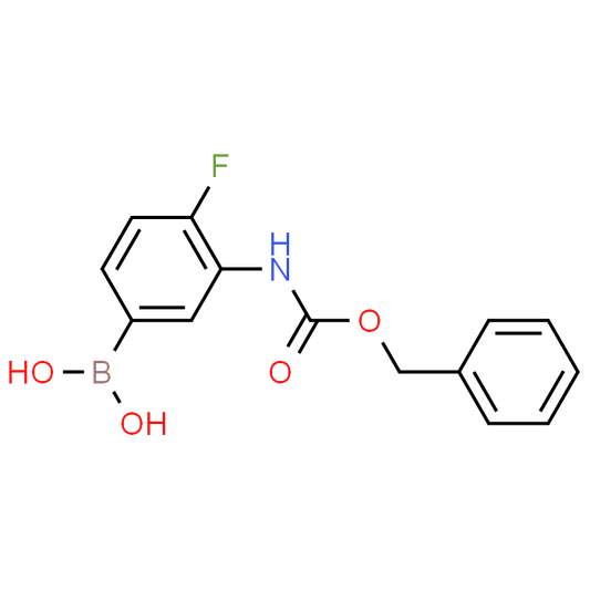 (3-(((Benzyloxy)carbonyl)amino)-4-fluorophenyl)boronic acid