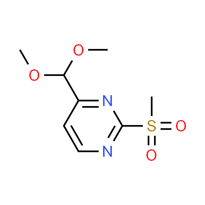 4-(Dimethoxymethyl)-2-(methylsulfonyl)pyrimidine