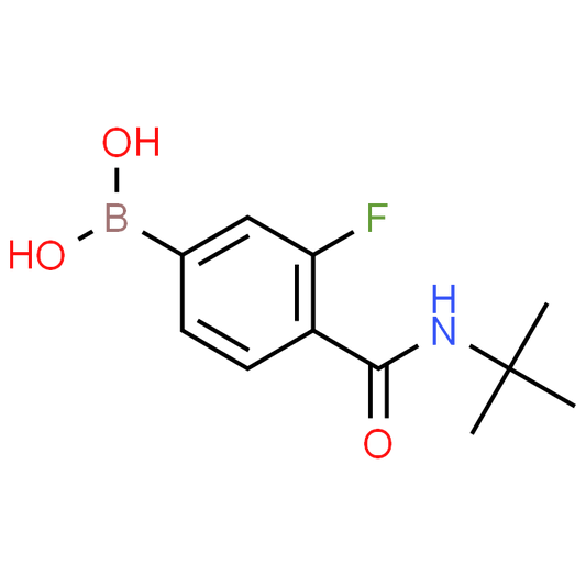 (4-(tert-Butylcarbamoyl)-3-fluorophenyl)boronic acid