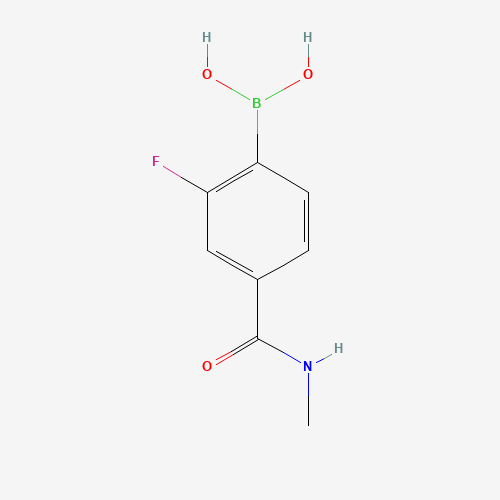 (2-Fluoro-4-(methylcarbamoyl)phenyl)boronic acid