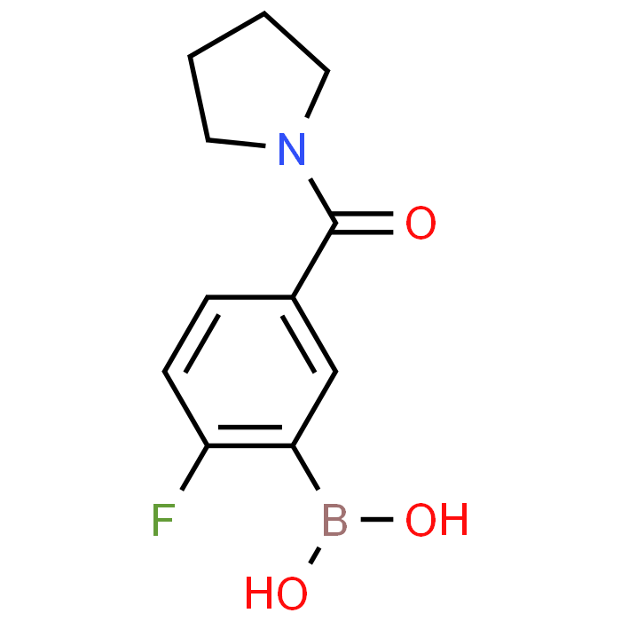 (2-Fluoro-5-(pyrrolidine-1-carbonyl)phenyl)boronic acid