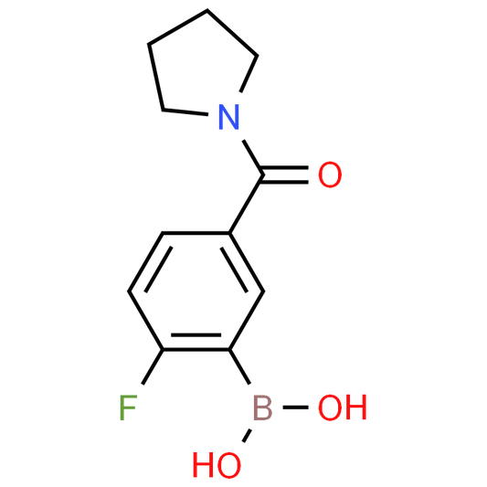 (2-Fluoro-5-(pyrrolidine-1-carbonyl)phenyl)boronic acid