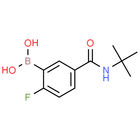 (5-(tert-Butylcarbamoyl)-2-fluorophenyl)boronic acid