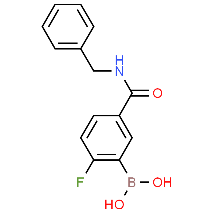 (5-(Benzylcarbamoyl)-2-fluorophenyl)boronic acid