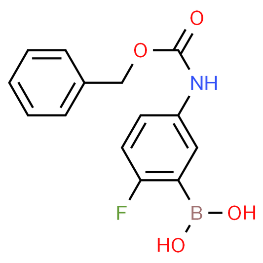 (5-(((Benzyloxy)carbonyl)amino)-2-fluorophenyl)boronic acid