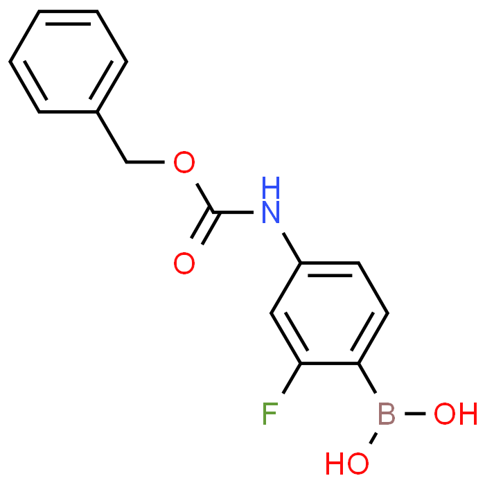 (4-(((Benzyloxy)carbonyl)amino)-2-fluorophenyl)boronic acid