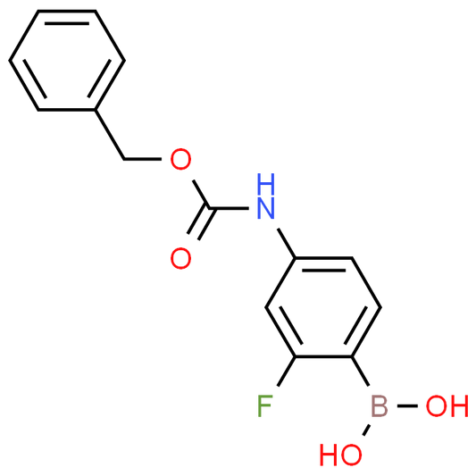 (4-(((Benzyloxy)carbonyl)amino)-2-fluorophenyl)boronic acid