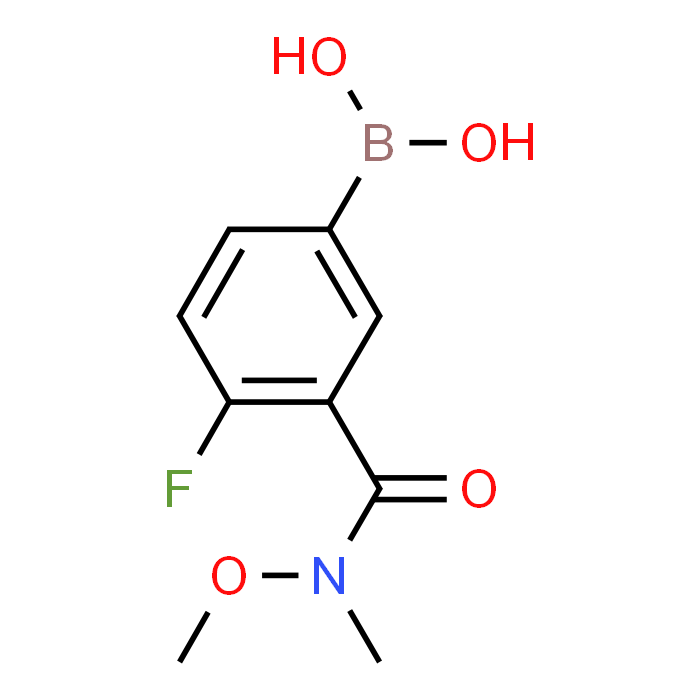 (4-Fluoro-3-(methoxy(methyl)carbamoyl)phenyl)boronic acid