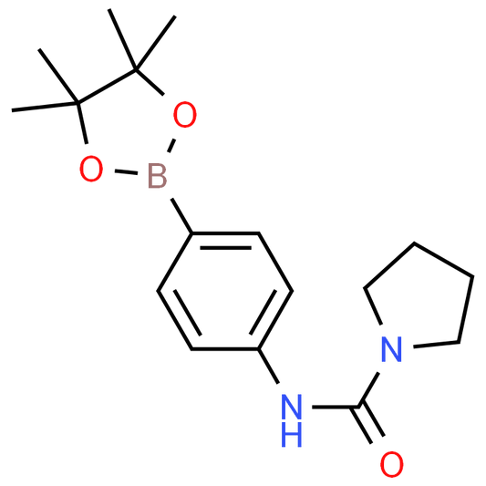 N-(4-(4,4,5,5-Tetramethyl-1,3,2-dioxaborolan-2-yl)phenyl)pyrrolidine-1-carboxamide