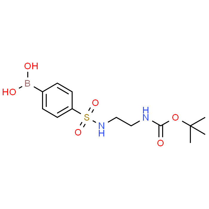 (4-(N-(2-((tert-Butoxycarbonyl)amino)ethyl)sulfamoyl)phenyl)boronic acid