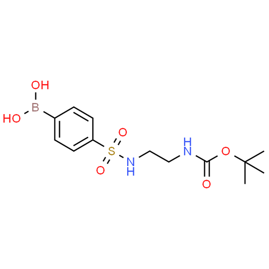 (4-(N-(2-((tert-Butoxycarbonyl)amino)ethyl)sulfamoyl)phenyl)boronic acid