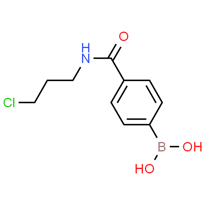 (4-((3-Chloropropyl)carbamoyl)phenyl)boronic acid