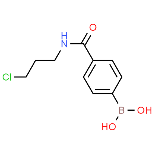 (4-((3-Chloropropyl)carbamoyl)phenyl)boronic acid